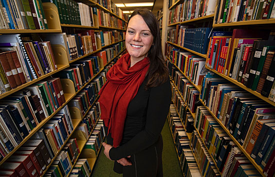UM's Sara Schroeder was named a Montana University System Teaching Scholar.