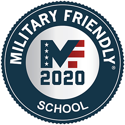 Military Friendly 2020 School logo